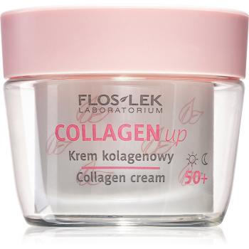 FlosLek Laboratorium Collagen Up crema anti-rid de zi si de noapte 50+ 50 ml