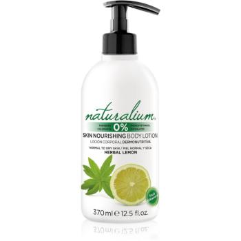 Naturalium Fruit Pleasure Herbal Lemon lotiune de corp hranitoare 370 ml