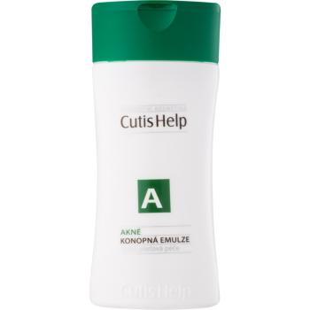 CutisHelp Health Care A - Acne Emulsie de canepa pentru curatare pentru ten acneic 100 ml