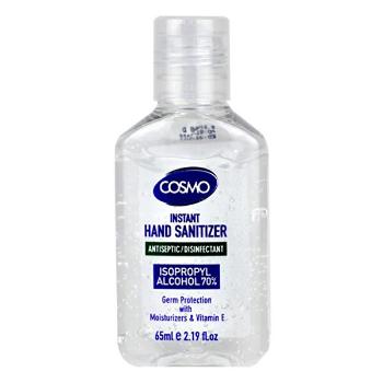 Cosmo Gel de curățare pentru mâini cu efecte antibacteriene 65 ml