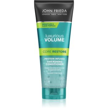 John Frieda Luxurious Volume Core Restore balsam pentru păr fin cu efect de volum 250 ml