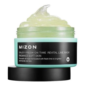 Mizon Enjoy Fresh-On Time mască revitalizantă cu lămâie verde, pentru pielea lăsată 100 ml