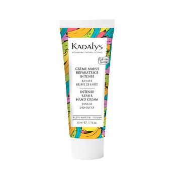 Kadalys Crema corectivă pentru mâini cu unt de shea și aromă de banană (Intense Repair  Hand Cream) 50 ml