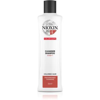 Nioxin System 4 Color Safe Cleanser Shampoo sampon delicat pentru par vopsit si deteriorat 300 ml