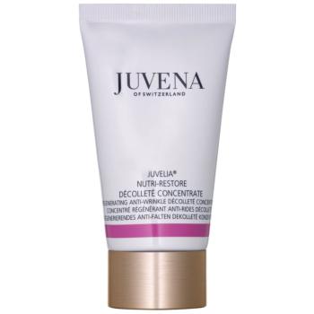 Juvena Juvelia® Nutri-Restore ser concentrat antirid cu efect de regenerare pentru gat si decolteu 75 ml