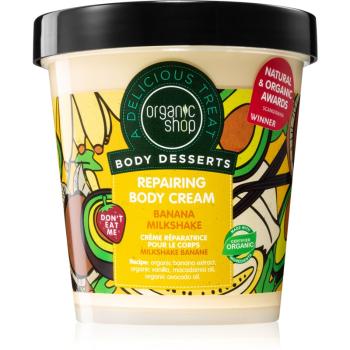 Organic Shop Body Desserts Banana Milkshake cremă de corp regeneratoare 450 ml