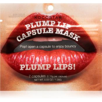 KOCOSTAR Plump Lip Capsule Mask mască hidratantă pentru buze în capsule 7x0,15 g