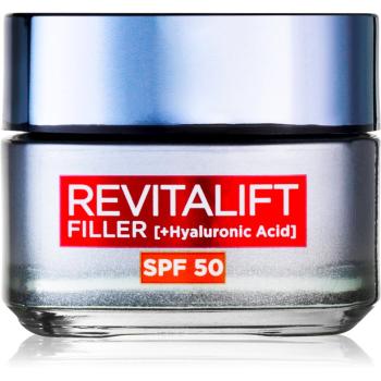 L’Oréal Paris Revitalift Filler cremă de zi anti-îmbătrânire SPF 50 50 ml