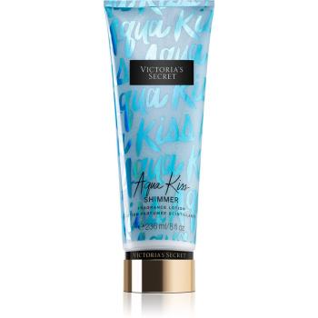 Victoria's Secret Aqua Kiss Shimmer lapte de corp cu particule stralucitoare pentru femei 236 ml