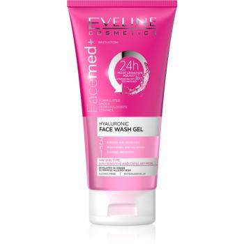 Eveline Cosmetics FaceMed+ gel de curatare 3 in 1 cu acid hialuronic 150 ml