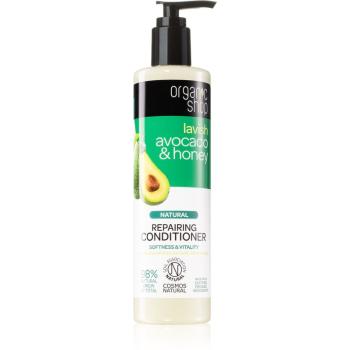 Organic Shop Natural Avocado & Honey balsam regenerator pentru păr uscat și deteriorat 280 ml