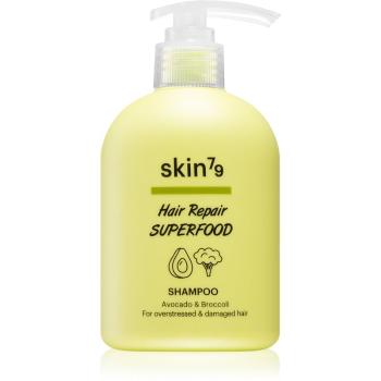 Skin79 Hair Repair Superfood Avocado & Broccoli șampon fortifiant pentru păr deteriorat 230 ml