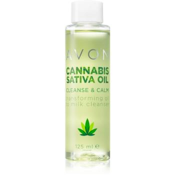Avon Cannabis Sativa Oil emulsie pentru curatarea fetei cu ulei de canepa 125 ml