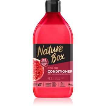 Nature Box Pomegranate balsam profund hrănitor pentru protecția culorii 385 ml