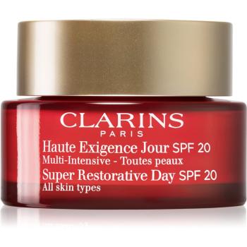 Clarins Super Restorative Day crema anti-rid pentru toate tipurile de ten SPF 20 50 ml