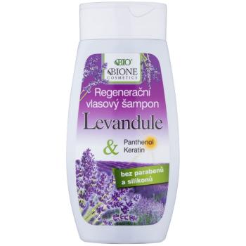 Bione Cosmetics Lavender sampon pentru regenerare pentru toate tipurile de păr 260 ml