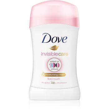 Dove Invisible Care Floral Touch deodorant solid împotriva petelor albe fară alcool 40 ml