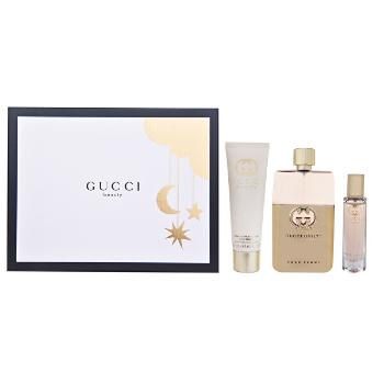 Gucci Guilty Pour Femme Eau de Parfum - EDP 90 ml + Loțiune de corp 50 ml + EDP 15 ml