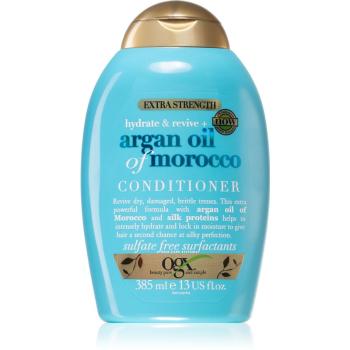 OGX Argan Oil Of Morocco Extra Strenght balsam pentru regenerare pentru par deteriorat 385 ml