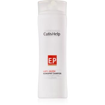 CutisHelp Health Care P.E. - Dandruff - Eczema șampon din cânepă pentru semne de eczeme si matreata 200 ml