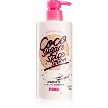 Victoria's Secret PINK Coco Sugar & Spice Lotion loțiune de corp hidratantă pentru femei 414 ml
