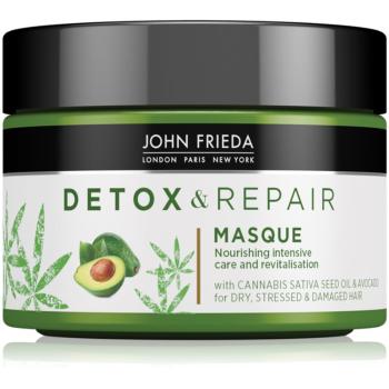 John Frieda Detox & Repair mască detoxifiantă pentru par deteriorat 250 ml
