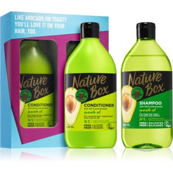 Nature Box Avocado set cadou (pentru păr)