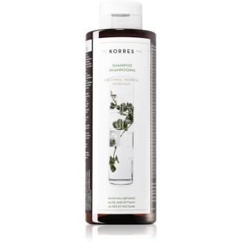 Korres Aloe & Dittany șampon pentru par normal 250 ml