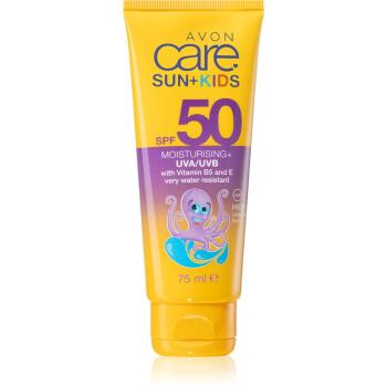 Avon Care Sun + Kids protectie solara pentru copii SPF 50 rezistent la apă 75 ml