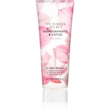 Victoria's Secret Natural Beauty Pomegranate & Lotus lapte de corp unt de shea pentru femei 236 ml