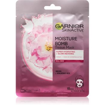 Garnier Skin Active Moisture Bomb masca de celule cu efect lucios si hidratant