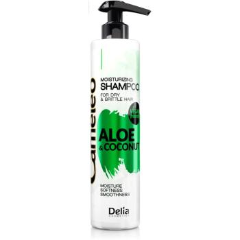 Delia Cosmetics Cameleo Aloe & Coconut sampon hidratant pentru par uscat si fragil 250 ml