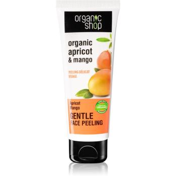 Organic Shop Organic Apricot & Mango crema exfolianta 75 ml