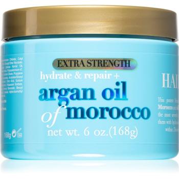 OGX Argan Oil Of Morocco Extra Strenght masca intensă de întinerire pentru par deteriorat 168 g