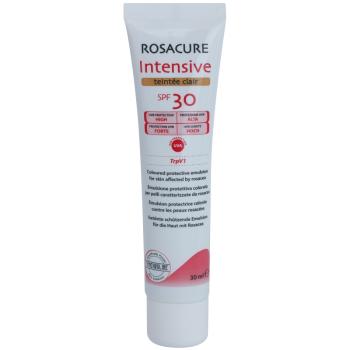 Synchroline Rosacure Intensive lotiuni tonice pentru piele sensibila predispuse la roseata SPF 30 culoare Clair  30 ml