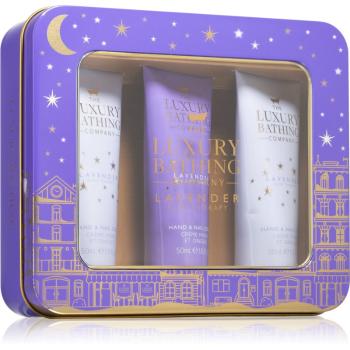 Grace Cole Luxury Bathing Lavender Sleep Therapy set cadou (pentru maini si unghii)