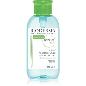 Bioderma Sébium H2O Apă micelară pentru piele mixtă și uleioasă cu un dozator 500 ml