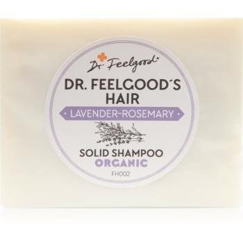 Dr. Feelgood Lavender & Rosemary șampon organic solid 100 g