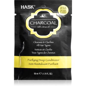 HASK Charcoal with Citrus Oil balsam profund hrănitor pentru refacerea scalpului 50 ml