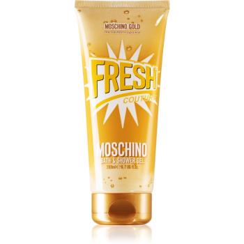 Moschino Gold Fresh Couture gel de dus si baie pentru femei 200 ml