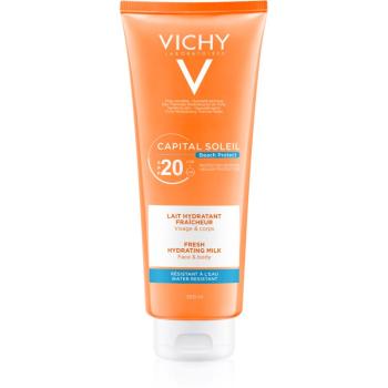 Vichy Capital Soleil Beach Protect loțiune hidratantă de protecție pentru față și corp SPF 20 300 ml
