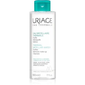 Uriage Hygiène Thermal Micellar Water - Combination to Oily Skin apa pentru  curatare cu particule micele pentru ten gras și mixt 500 ml