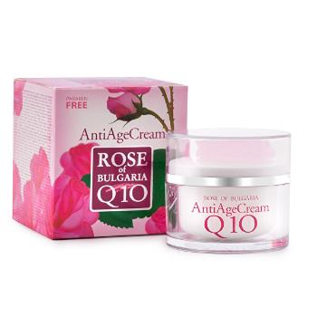 BioFresh Cremă Anti-age cu coenzima Q10 si apă de trandafir Rose Of Bulgaria (Anti Age Cream) 50 ml