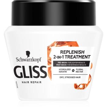 Schwarzkopf Gliss Replenish 2-IN-Treatment Masca regeneratoare 300 ml