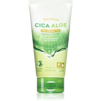Missha Premium Cica Aloe crema hidratanta pentru curatare cu aloe vera 150 ml