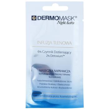 L’biotica DermoMask Night Active masca faciala pentru oxigenare 12 ml