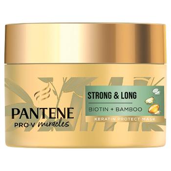 Pantene Mască împotriva căderii parului Miracles Biotin + Bamboo (Keratin Protect Mask) 160 ml