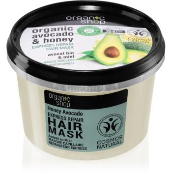 Organic Shop Organic Avocado & Honey masca de par regeneratoare 250 ml