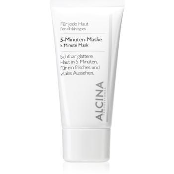 Alcina For All Skin Types mască facială revigorantă pentru 5 minute 50 ml