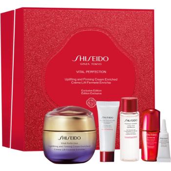 Shiseido Vital Perfection Uplifting & Firming Cream Enriched set cadou I. pentru femei